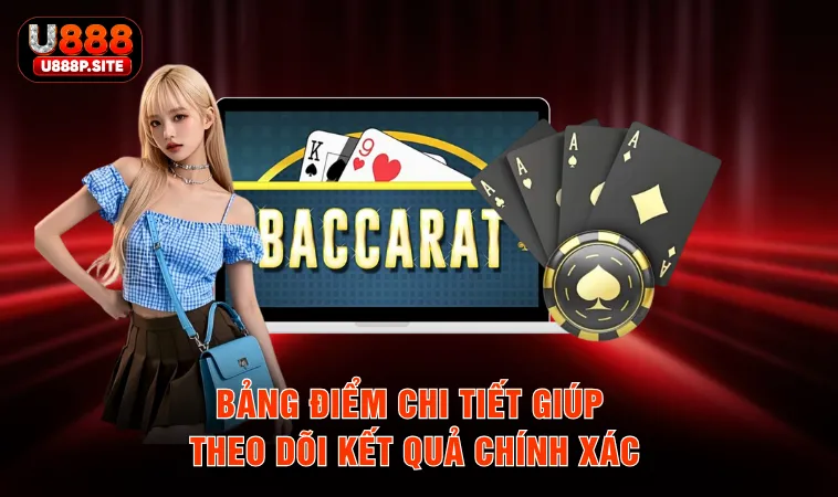 Bảng điểm chi tiết giúp theo dõi kết quả chính xác