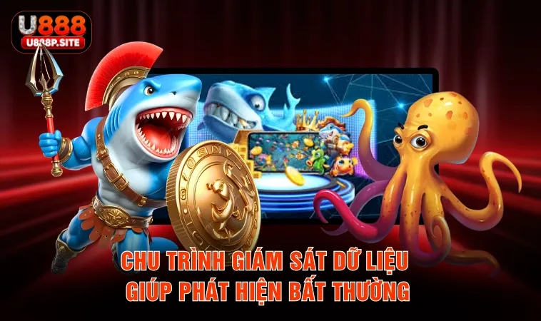 Chu trình giám sát dữ liệu giúp phát hiện bất thường 