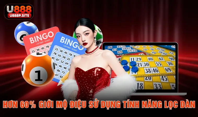 Hơn 60% giới mộ điệu sử dụng tính năng lọc dàn 