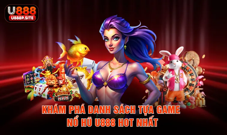 Khám phá danh sách tựa game nổ hũ U888 hot nhất