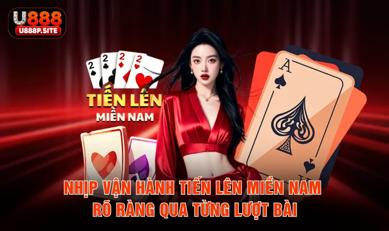 Nhịp vận hành tiến lên miền nam rõ ràng qua từng lượt bài