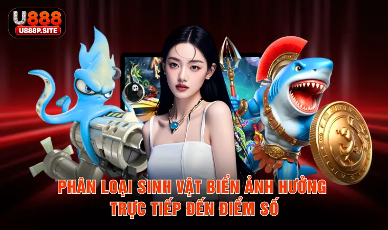 Phân loại sinh vật biển ảnh hưởng trực tiếp đến điểm số