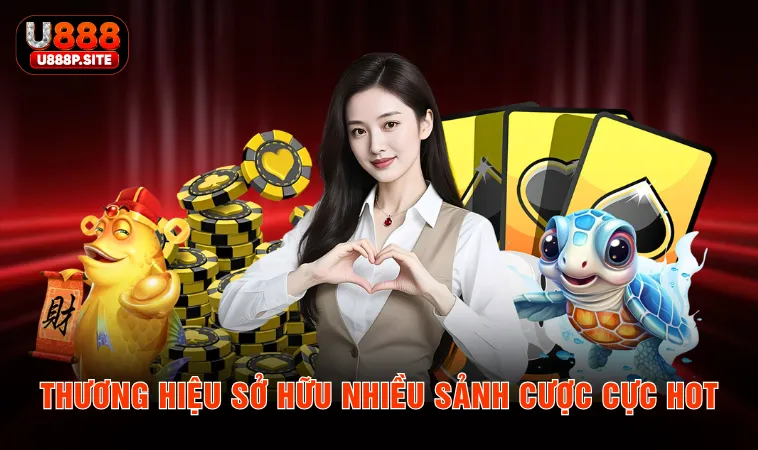 Thương hiệu sở hữu nhiều sảnh game cực hot