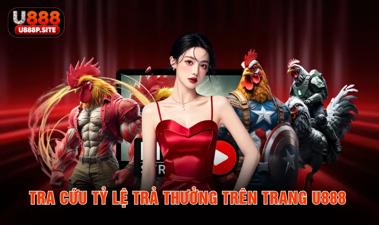 Tra cứu tỷ lệ trả thưởng trên trang U888